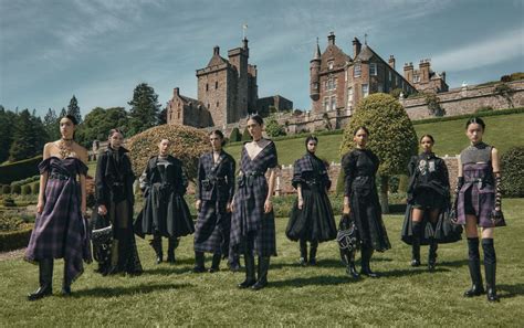 Dior fashion shows in Scotland